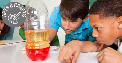 lava lamp and children