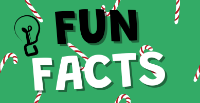 Fun facts written over green background
