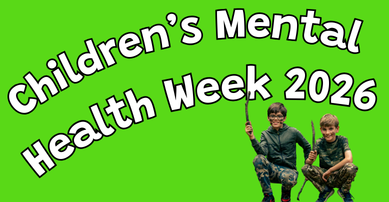 Boys in army clothes with sticks