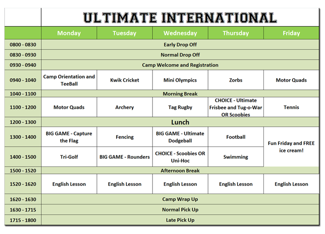 Ultimate International