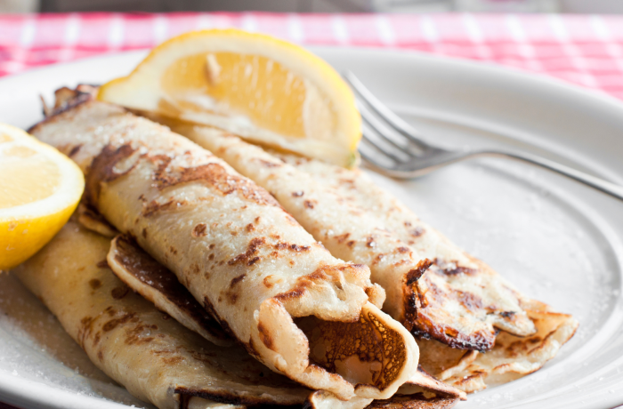 Crepe style pancakes