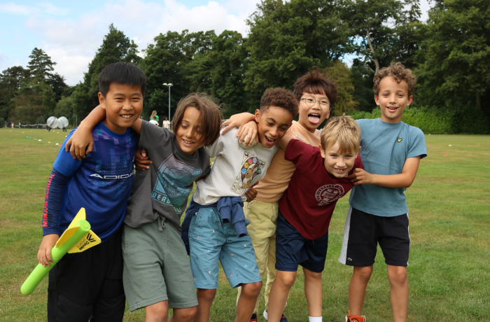 Screen free kids on a holiday camp