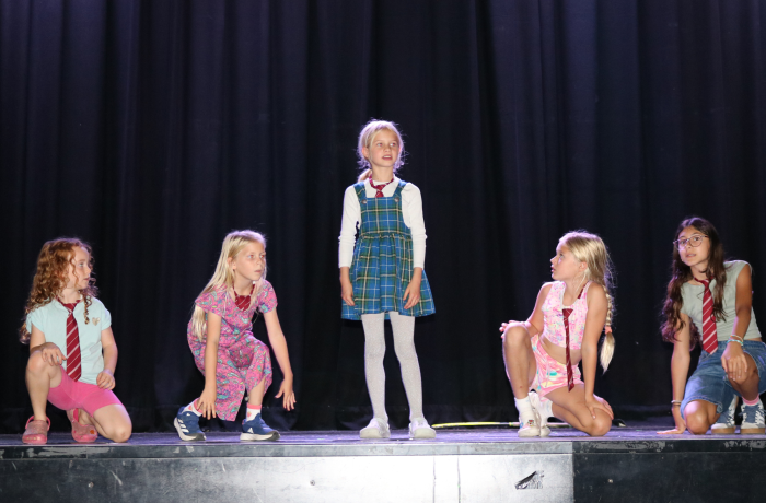 Image of children on the stage