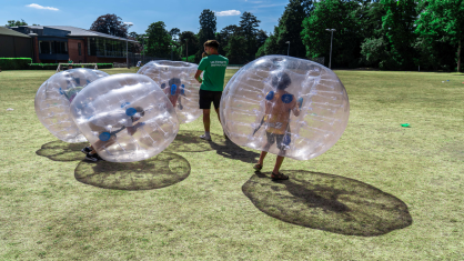 Group zorbing