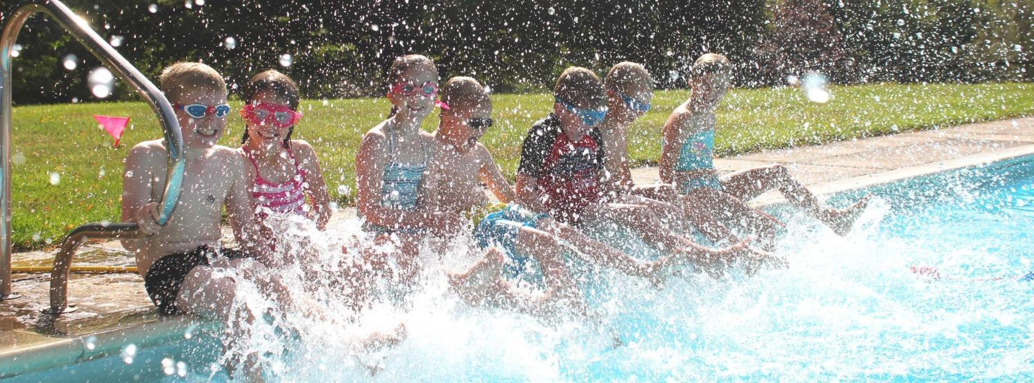 Children Splashing