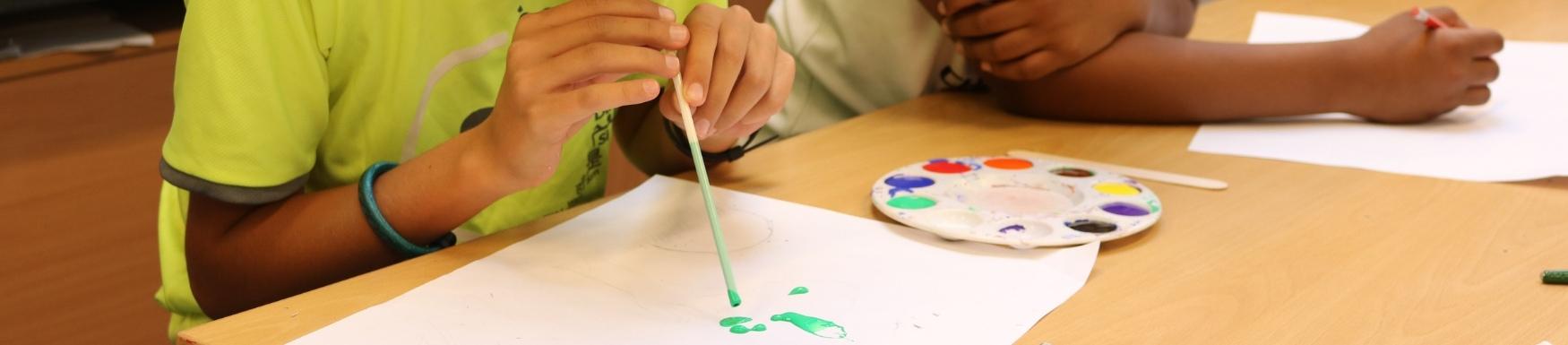 blow painting 